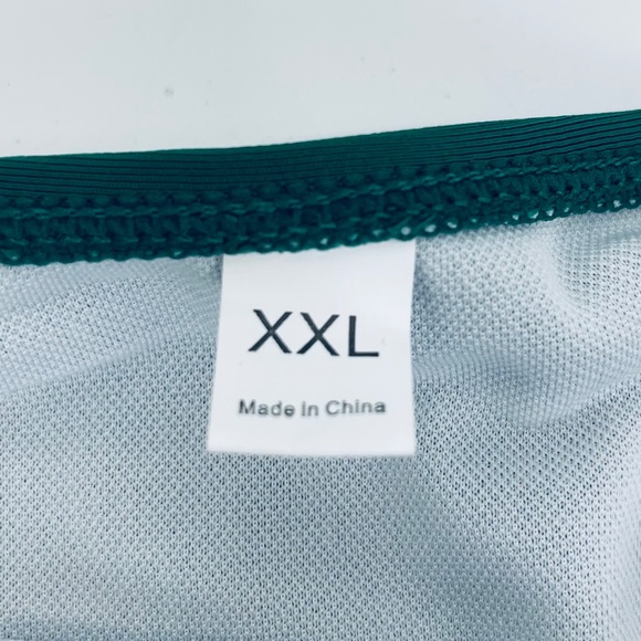 Women’s Plus Size XXL High Waisted Swimsuit Bottoms Green NWT - Picture 6 of 7